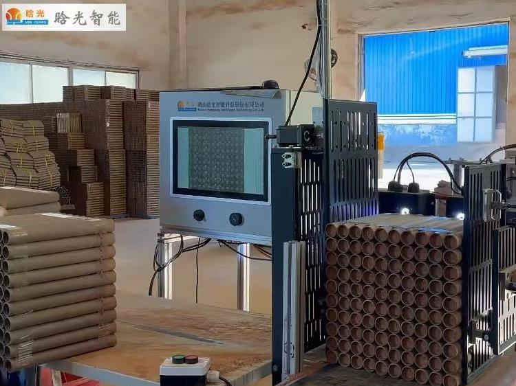 紙管煙花坨智能檢測(cè)機(jī)器人